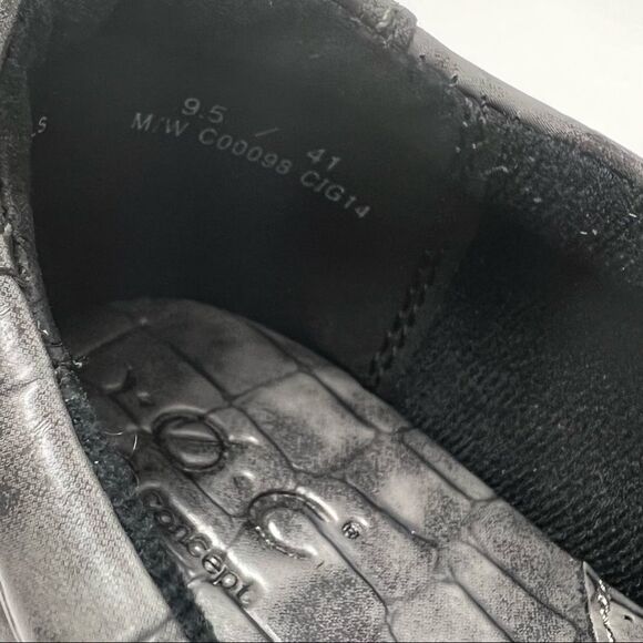 B.O.C. Born Concept Peggy Faux Vegan Leather Croc Embossed Comfort Clog - Picture 10 of 10